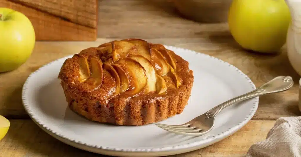 Gâteau Normand aux Pommes Caramélisées